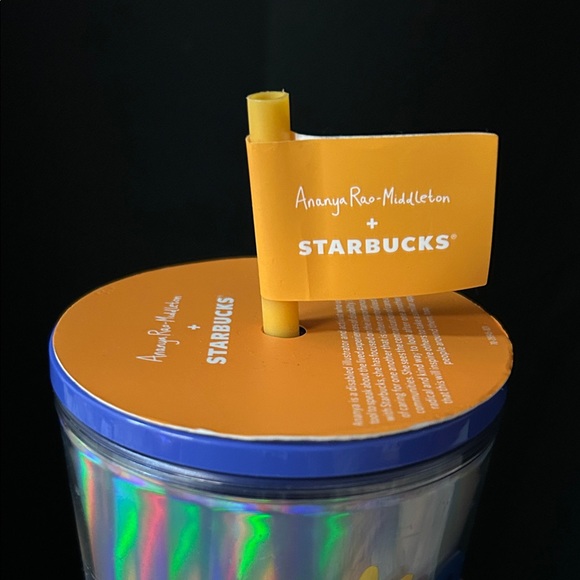 NWT Starbucks Holographic Illustrated Tumbler - ANANYA Rao-Middleton - Picture 3 of 12
